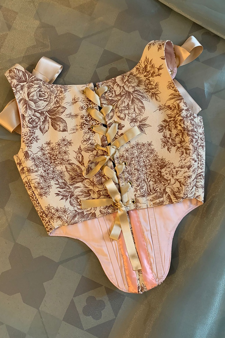corsetto baby giove brown