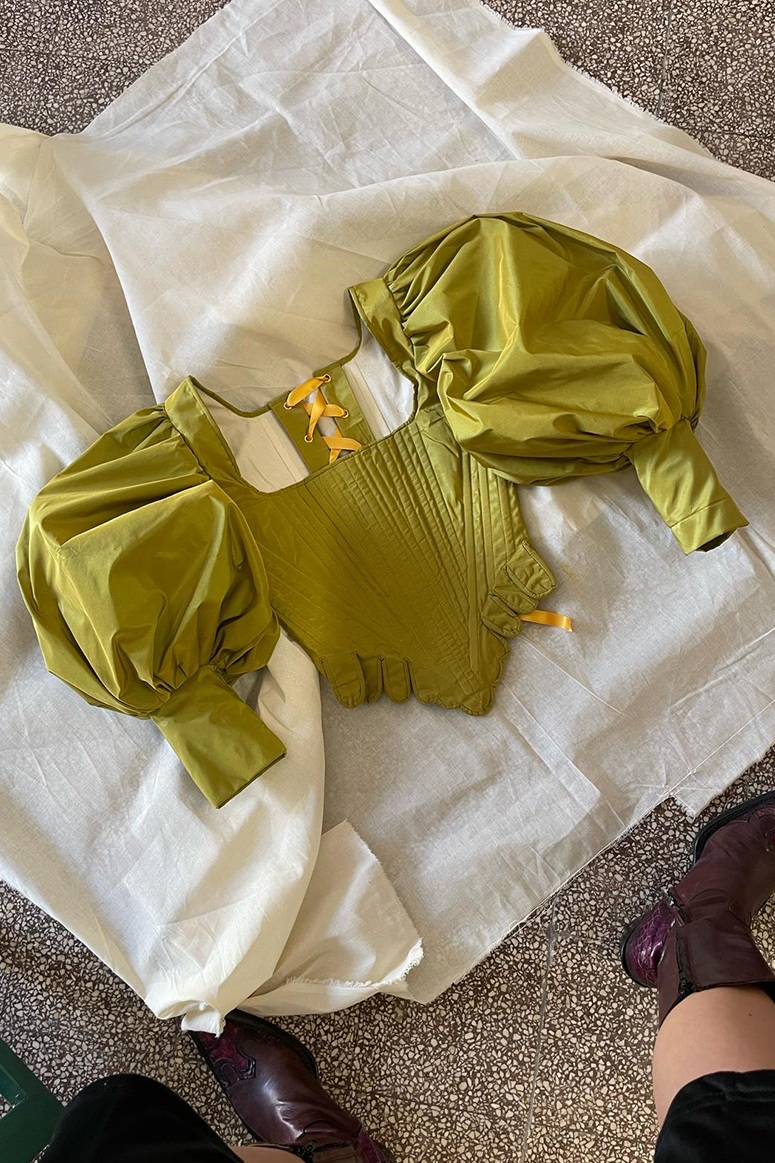 senior tosca in verde medici